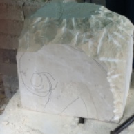11"cube of Maltese Limestone. Draw Plan, elevation, feet